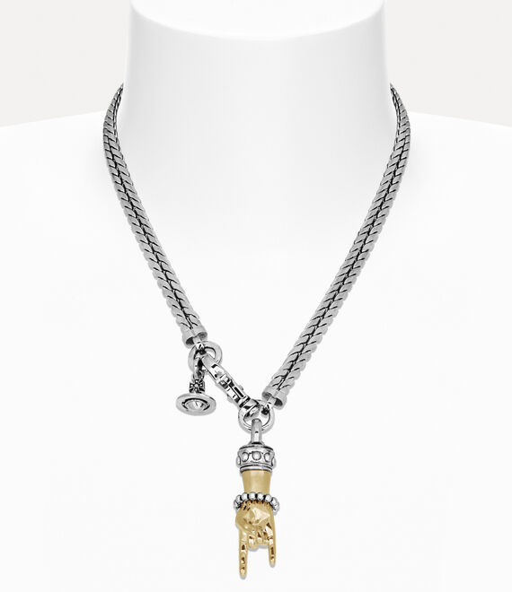 Vivienne Westwood Man. Anatoly Necklace Antique-platinum-gold-platinum Antique-platinum-gold-platinum Men