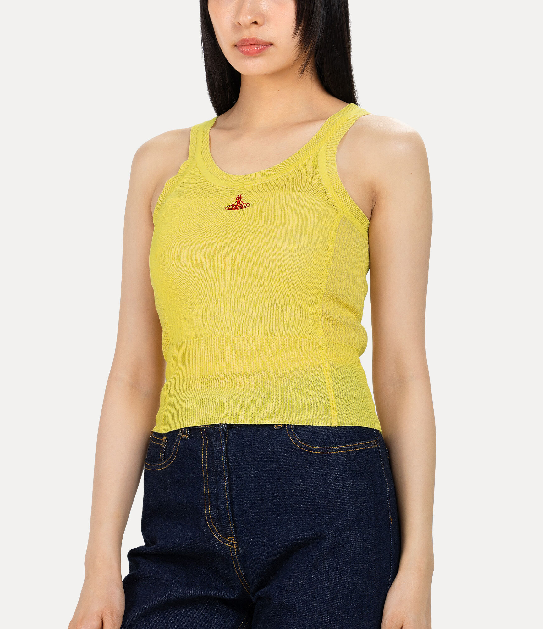Cotton Linen Mix Plating Camisole  large image number 4