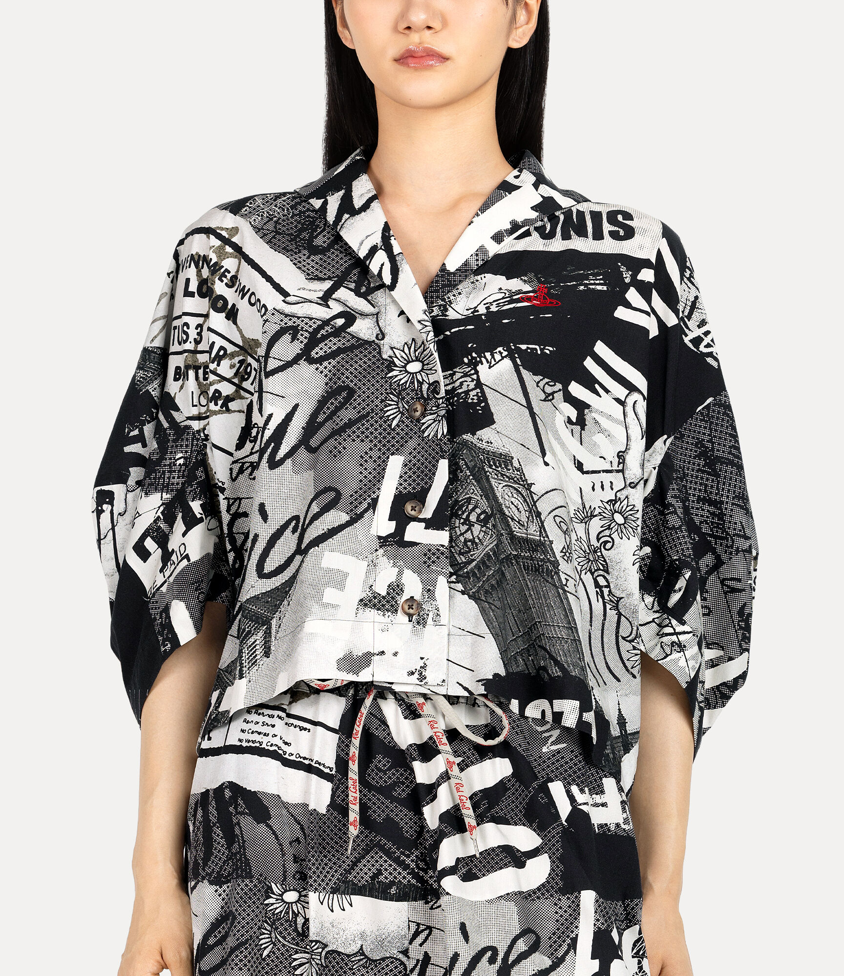 Tabloid Wide Sleeve Shirt  large image number 4