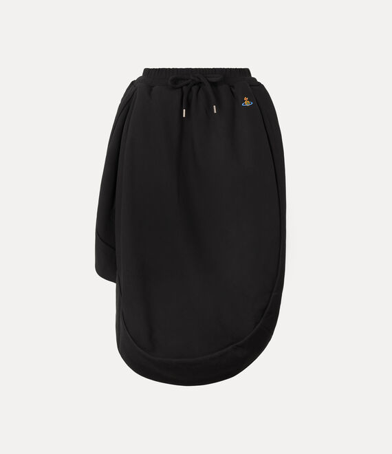 Vivienne Westwood Zingara Skirt Medium Cotton Felpa Black Xs Women
