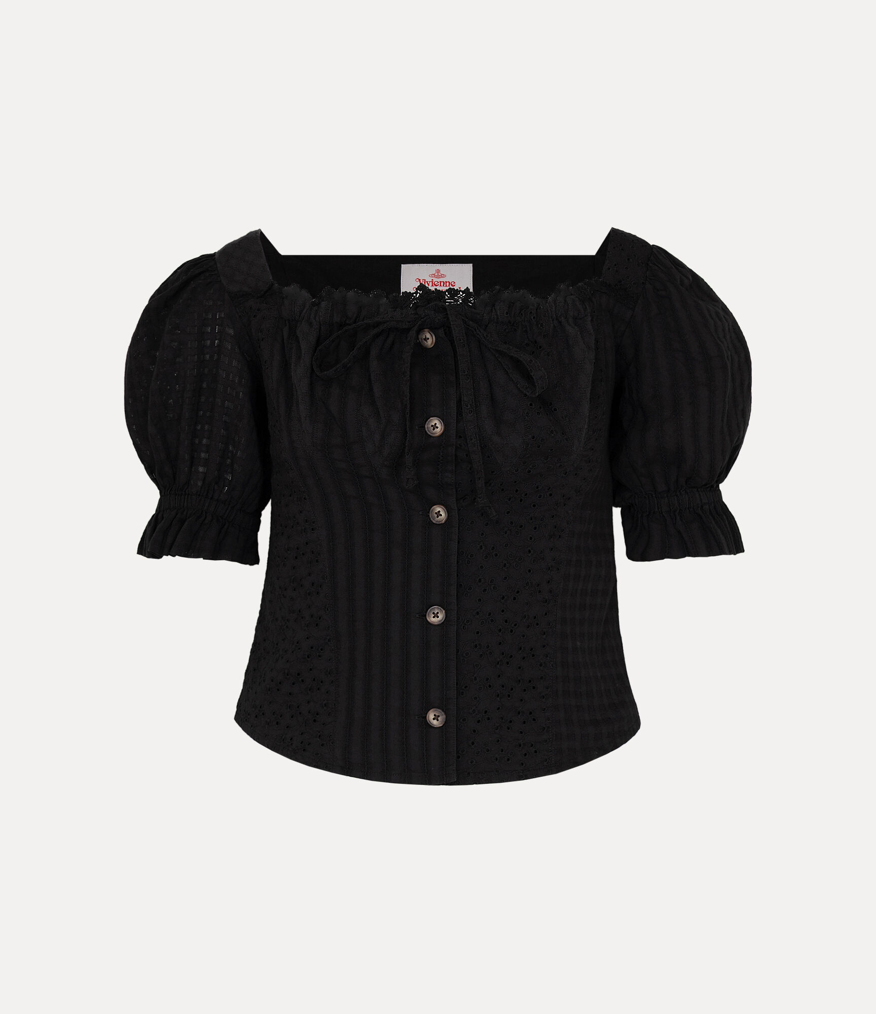 Lace Mix Overdye Top
