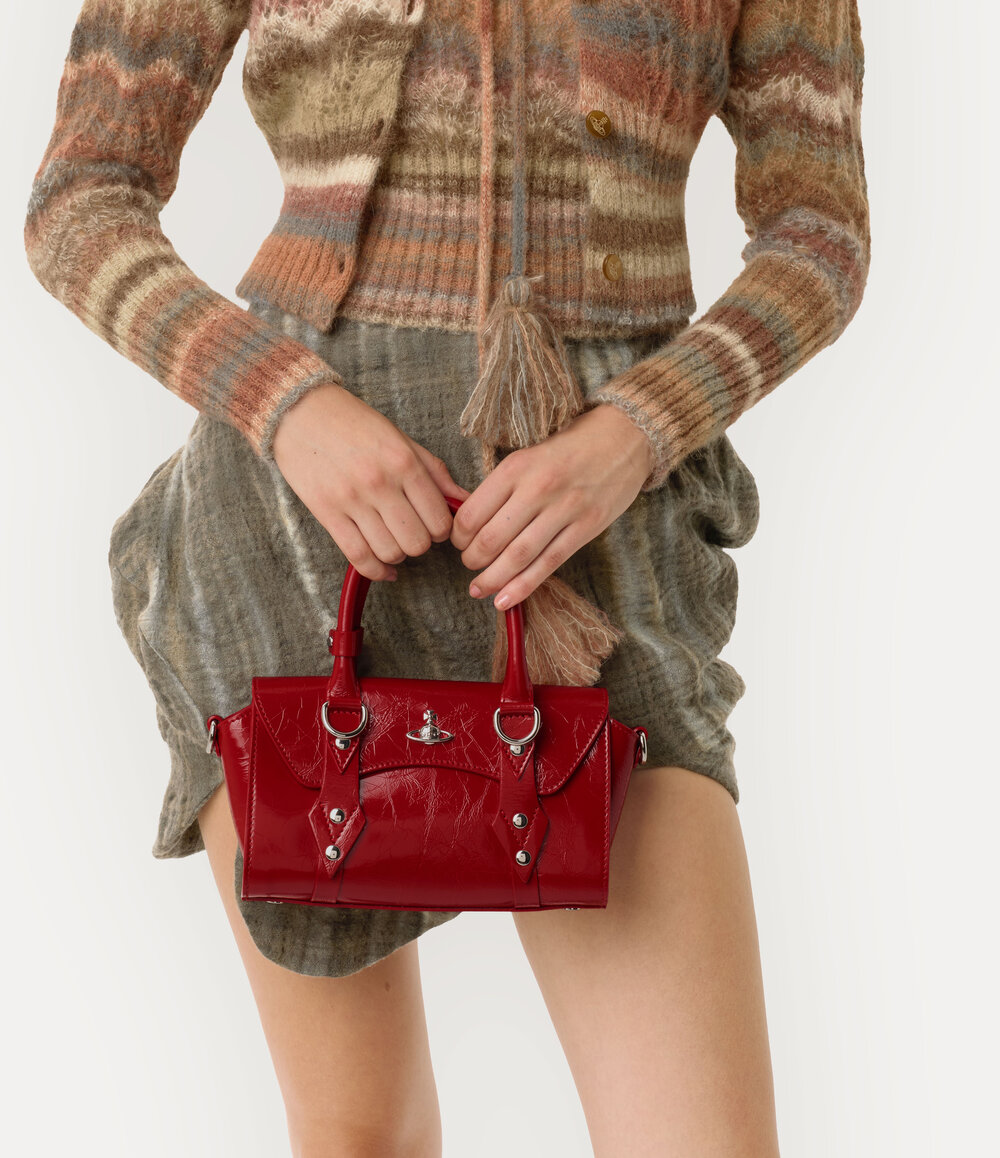 Vivienne Westwood Bettina Mini Crossbody in Red, view 2