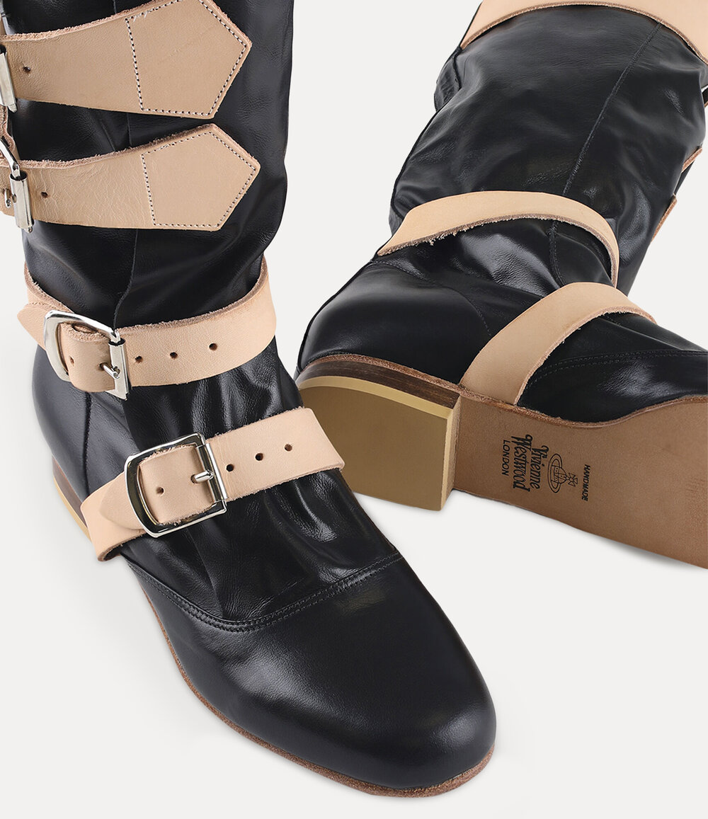 Vivienne Westwood Pirate Boot in Black, view 3