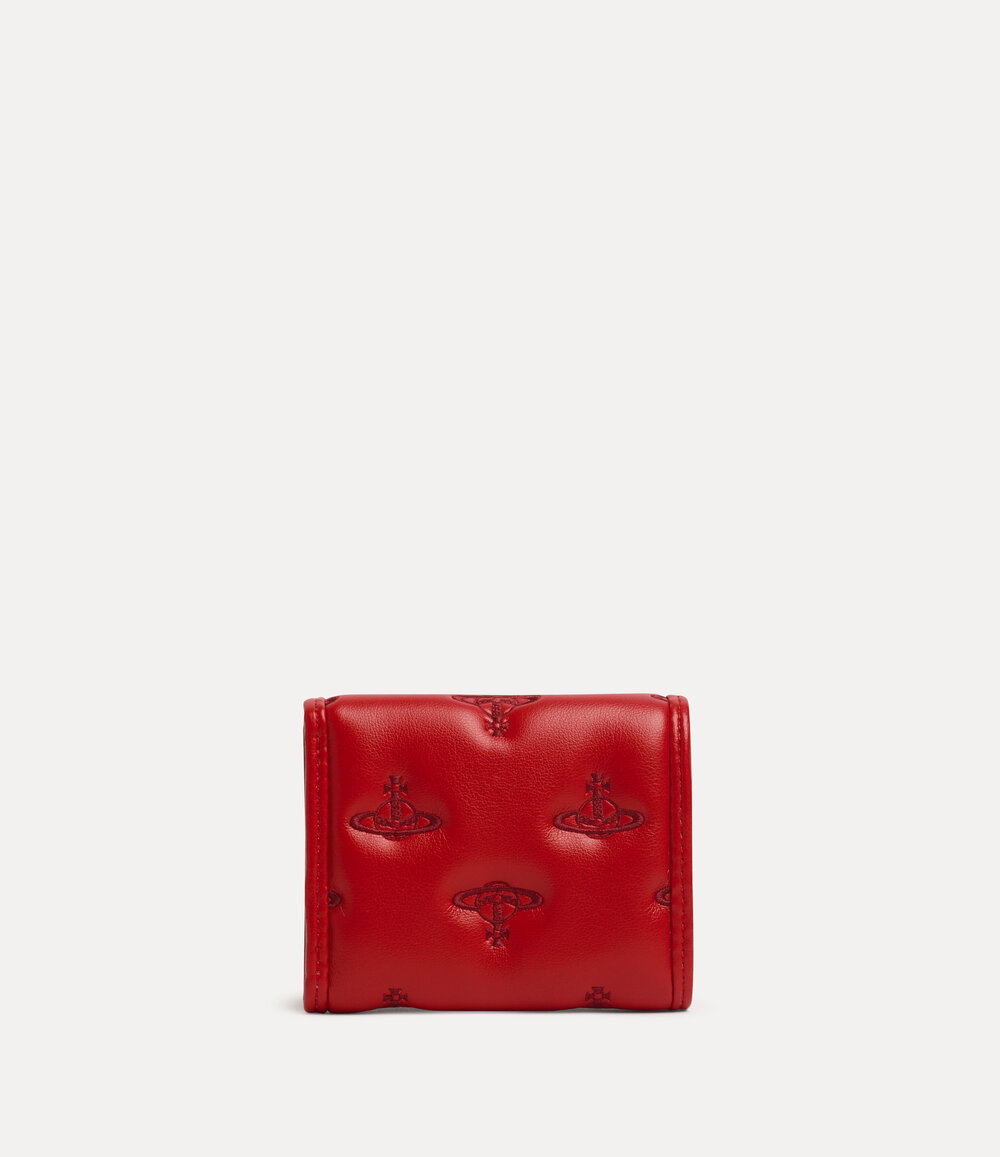 Vivienne Westwood Trifold Wallet in Red, view 2
