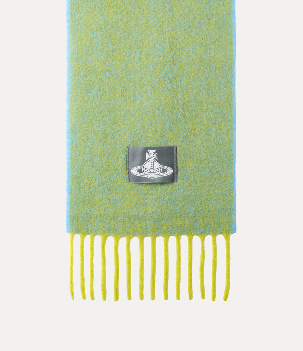 Vivienne Westwood Scarf Chunky Uni in Yellow, view 2