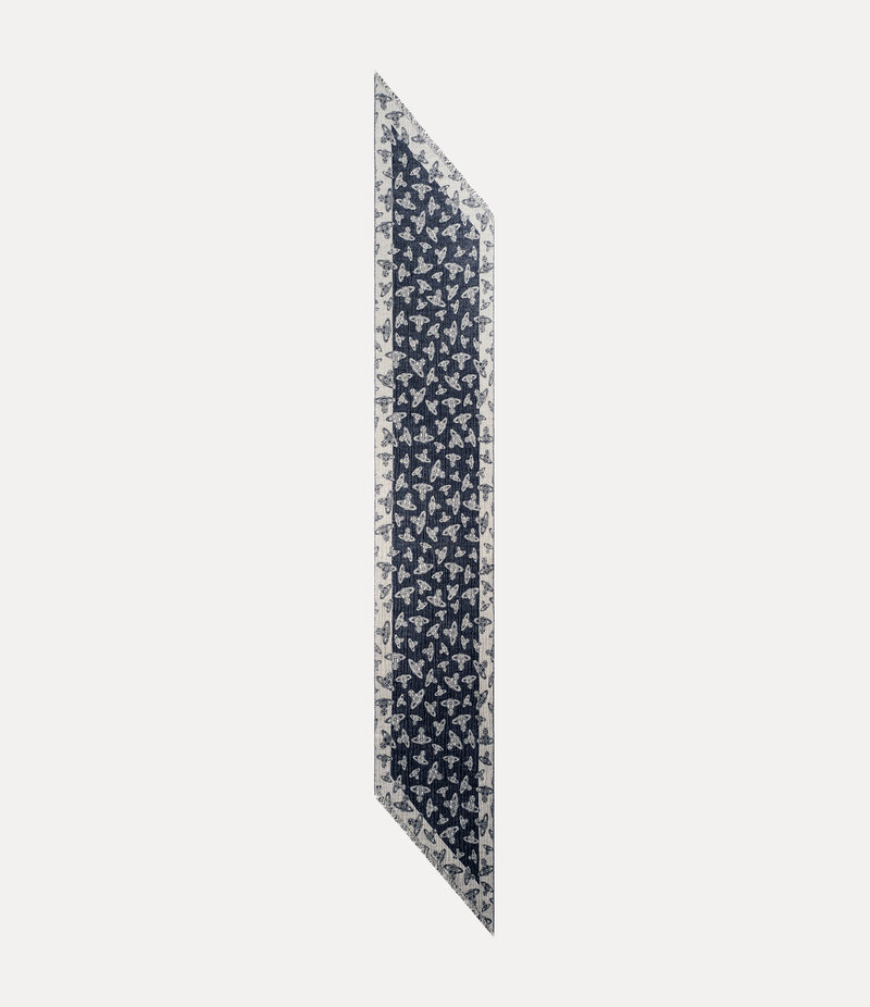 Vivienne Westwood Two Point Scarf in Blue