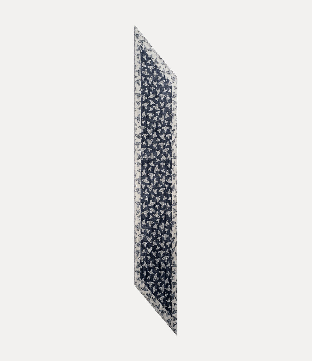 Vivienne Westwood Two Point Scarf in Blue