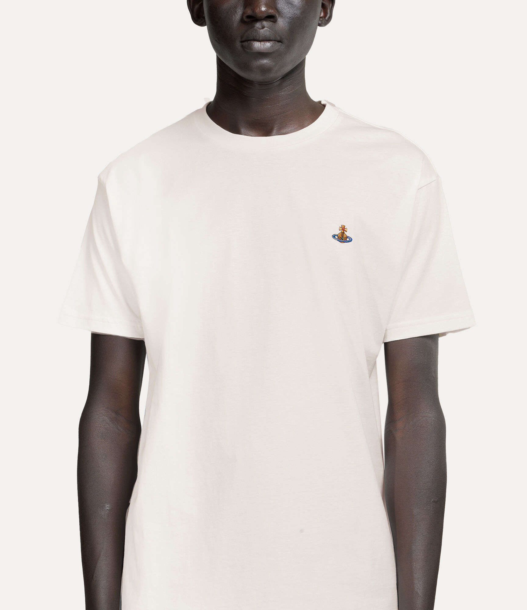 Classic T-Shirt Multicolour Orb in WHITE | Vivienne Westwood®