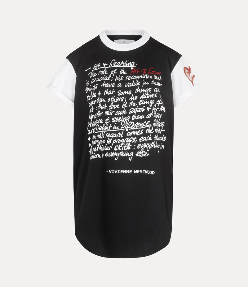 Vivienne Westwood Art Heart Longline T-shirt