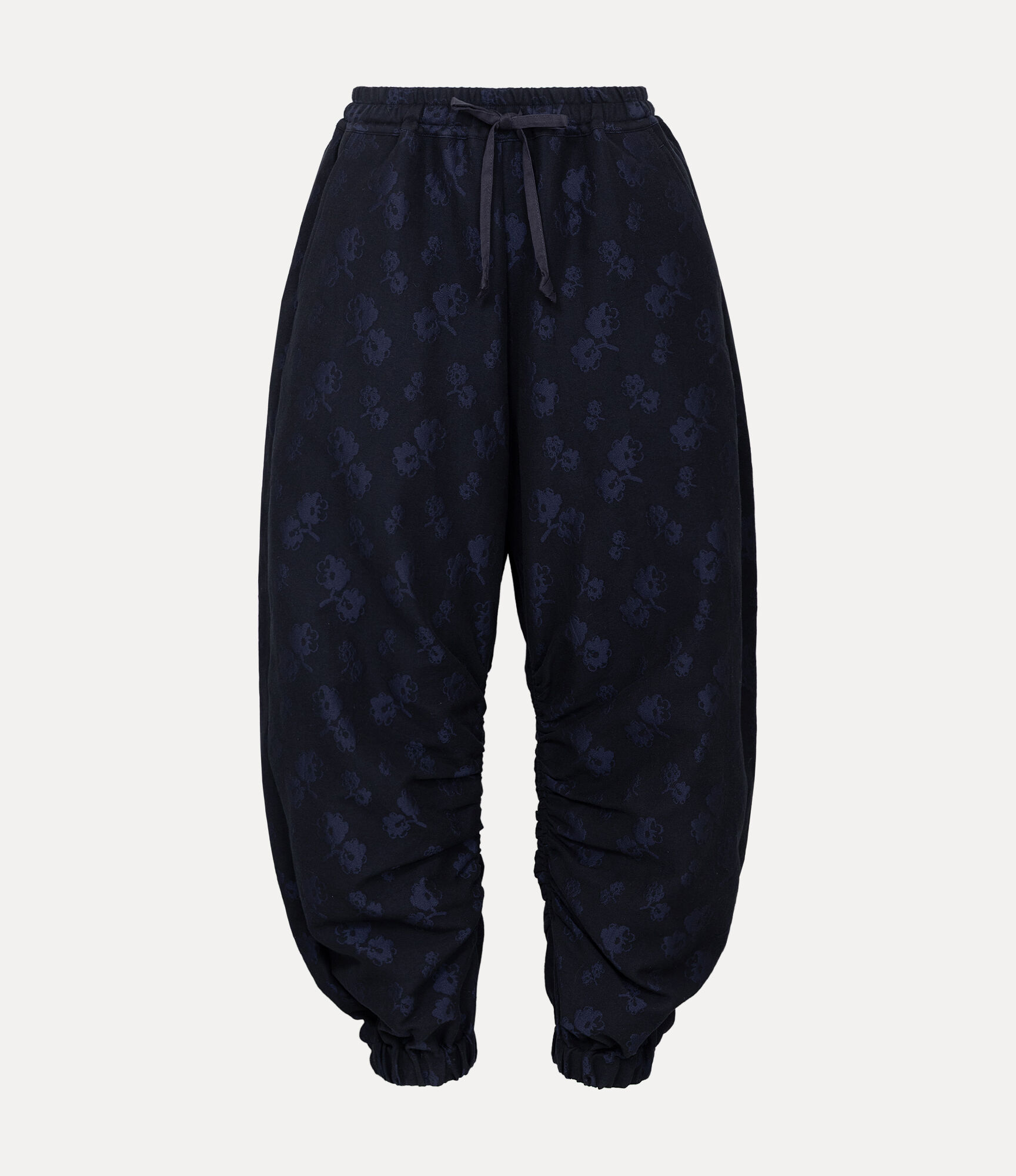 Flower Jacquard Pants