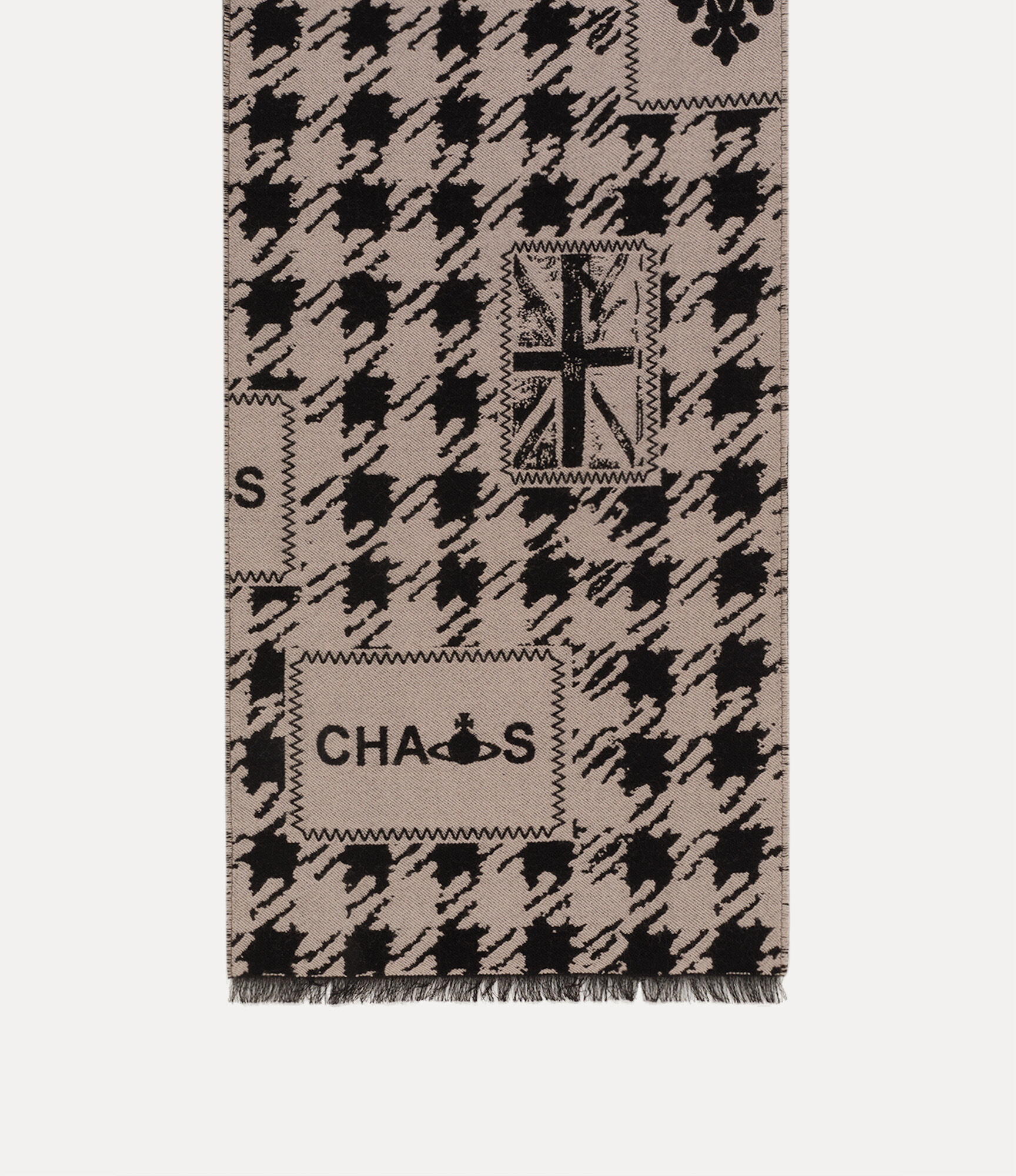 Dogtooth Badge Scarf