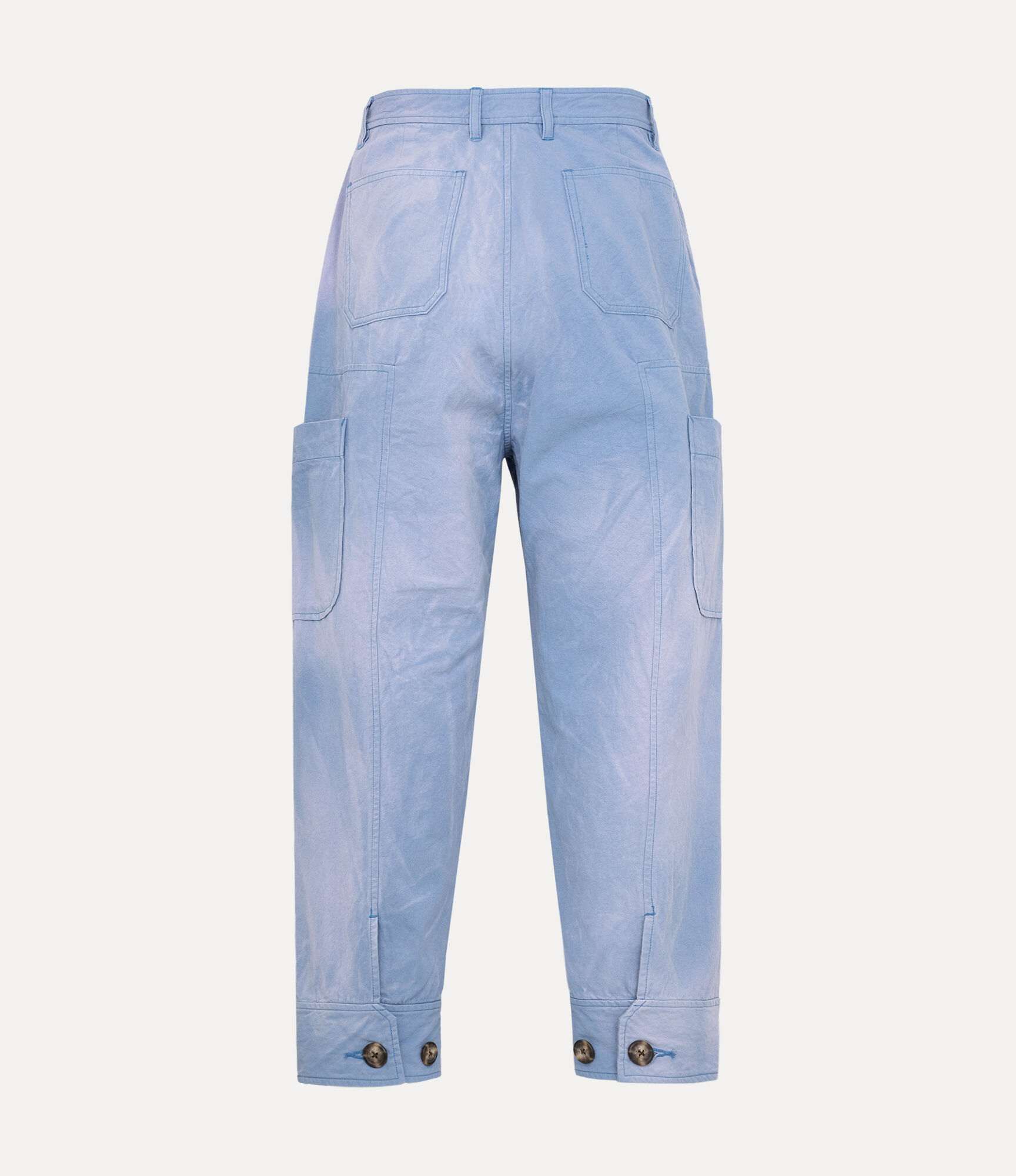 Spray Workerwear Trousers in BLUE | Vivienne Westwood®