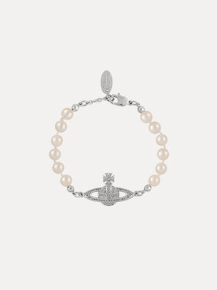 Mini Bas Relief Pearl Bracelet
