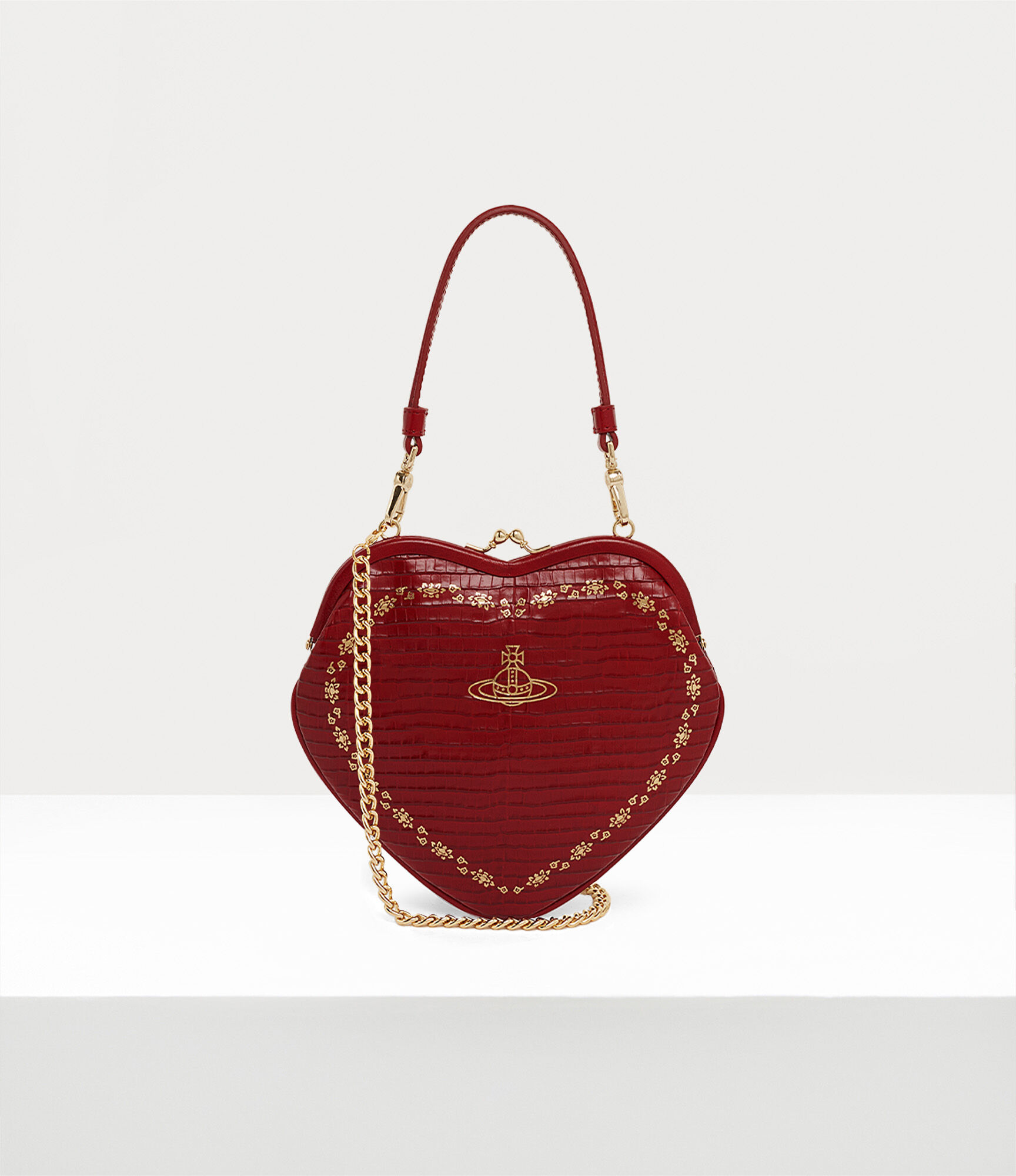 Belle Heart Frame Purse
