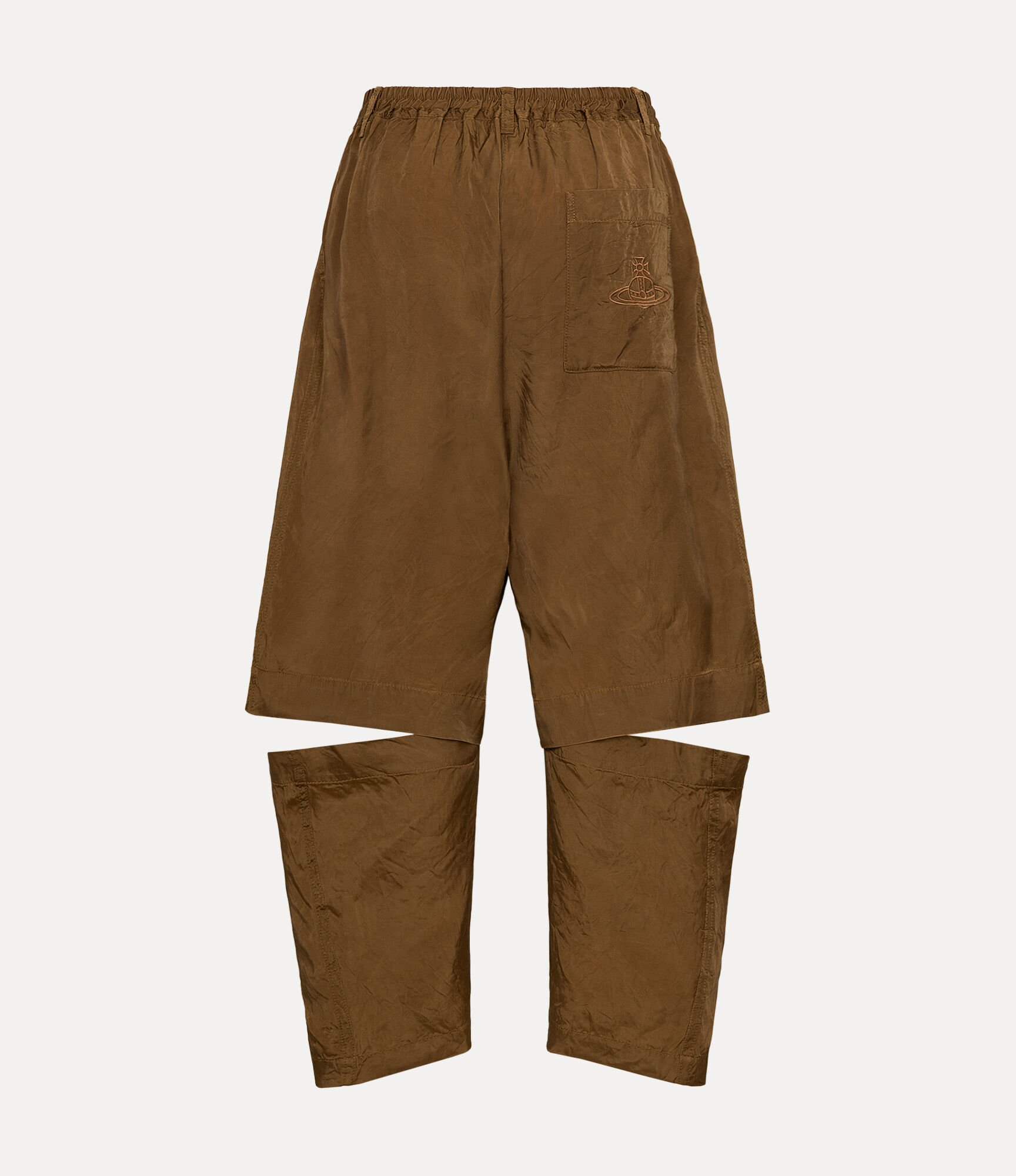 Cut-Out Trousers in BROWN | Vivienne Westwood®