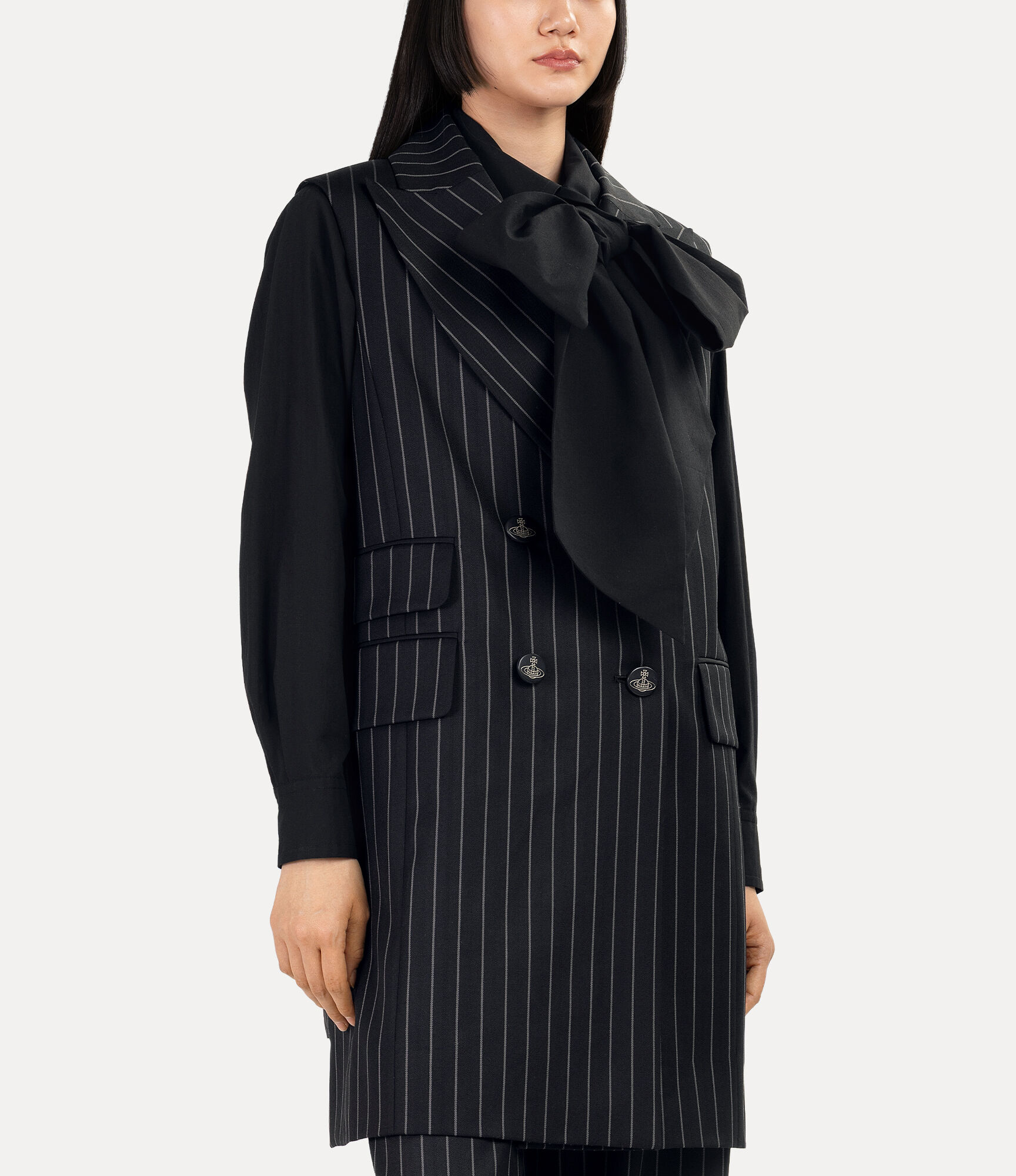 Gabardine Gilet  large image number 4