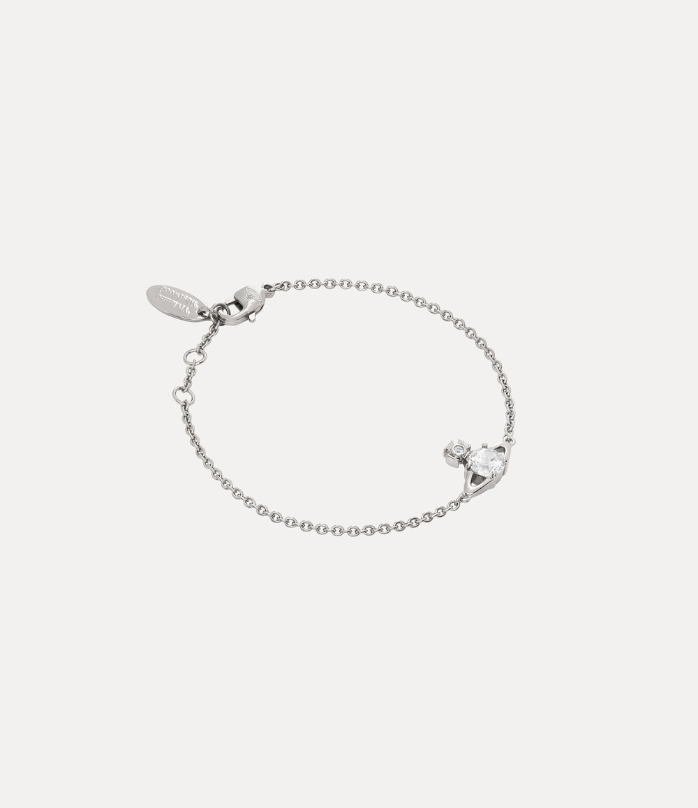 Vivienne Westwood Reina Small Bracelet in Silver, view 2
