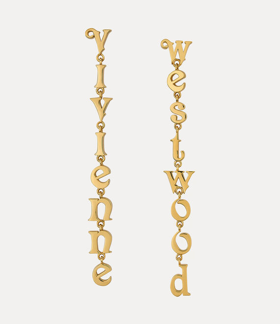 Vivienne Westwood Raimunda Earrings In Gold