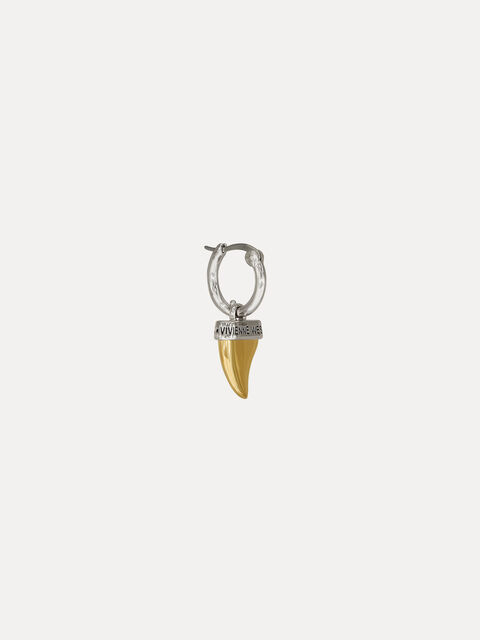 Man. Shark Tooth Single Earring