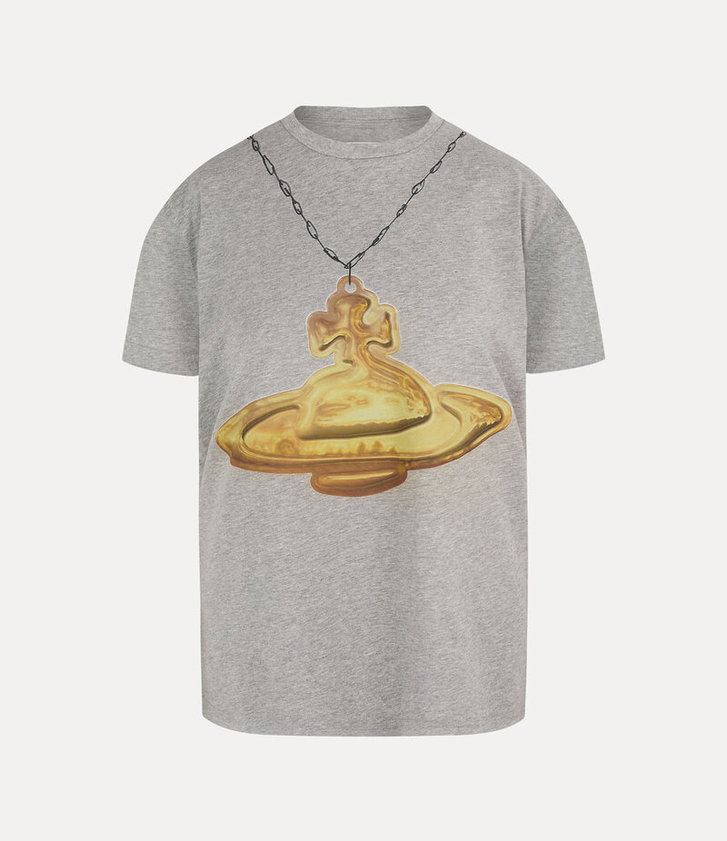Vivienne Westwood Gold Orb Classic T-shirt in Grey