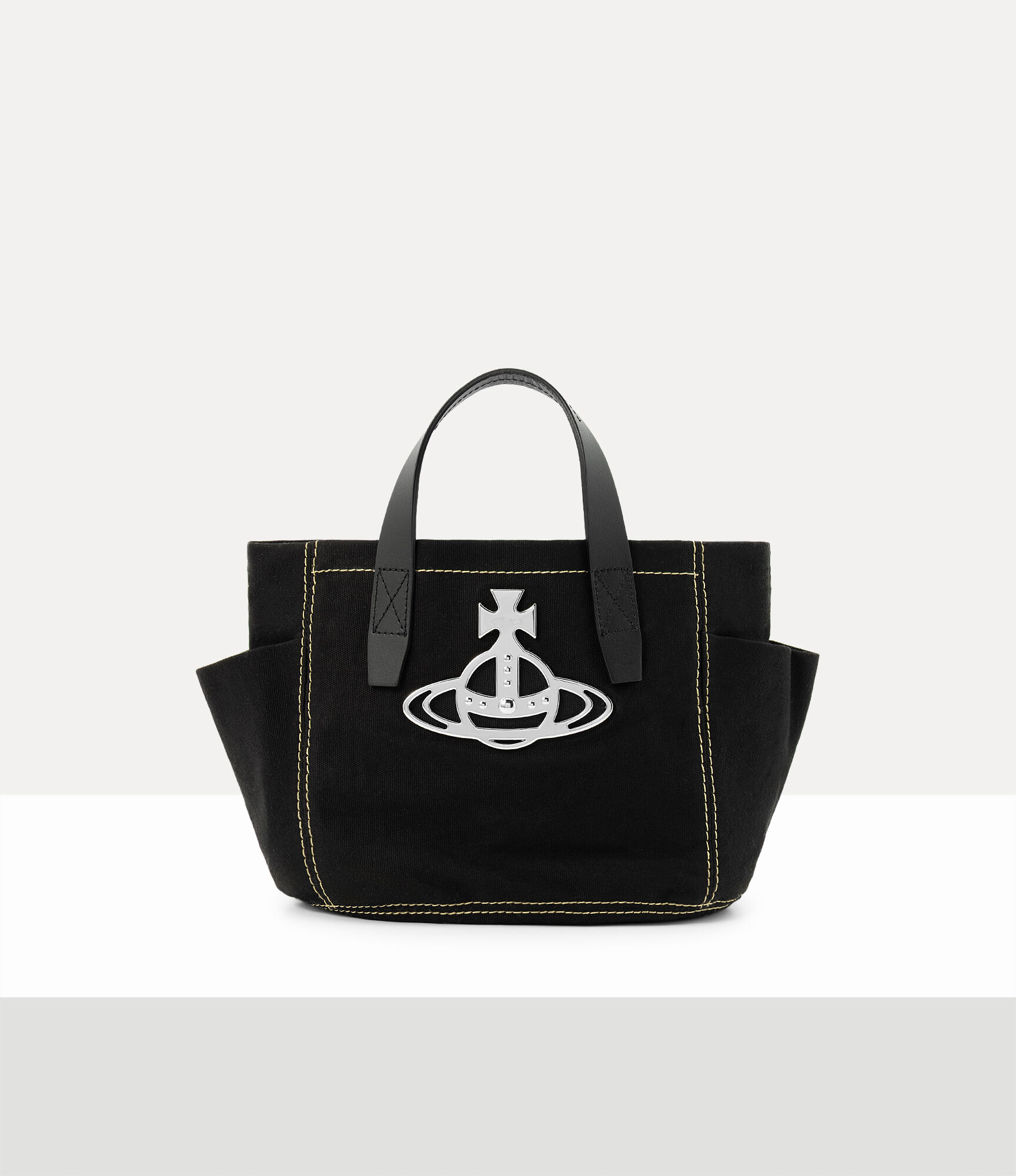 Henry Small Tote in BLACK | Vivienne Westwood®