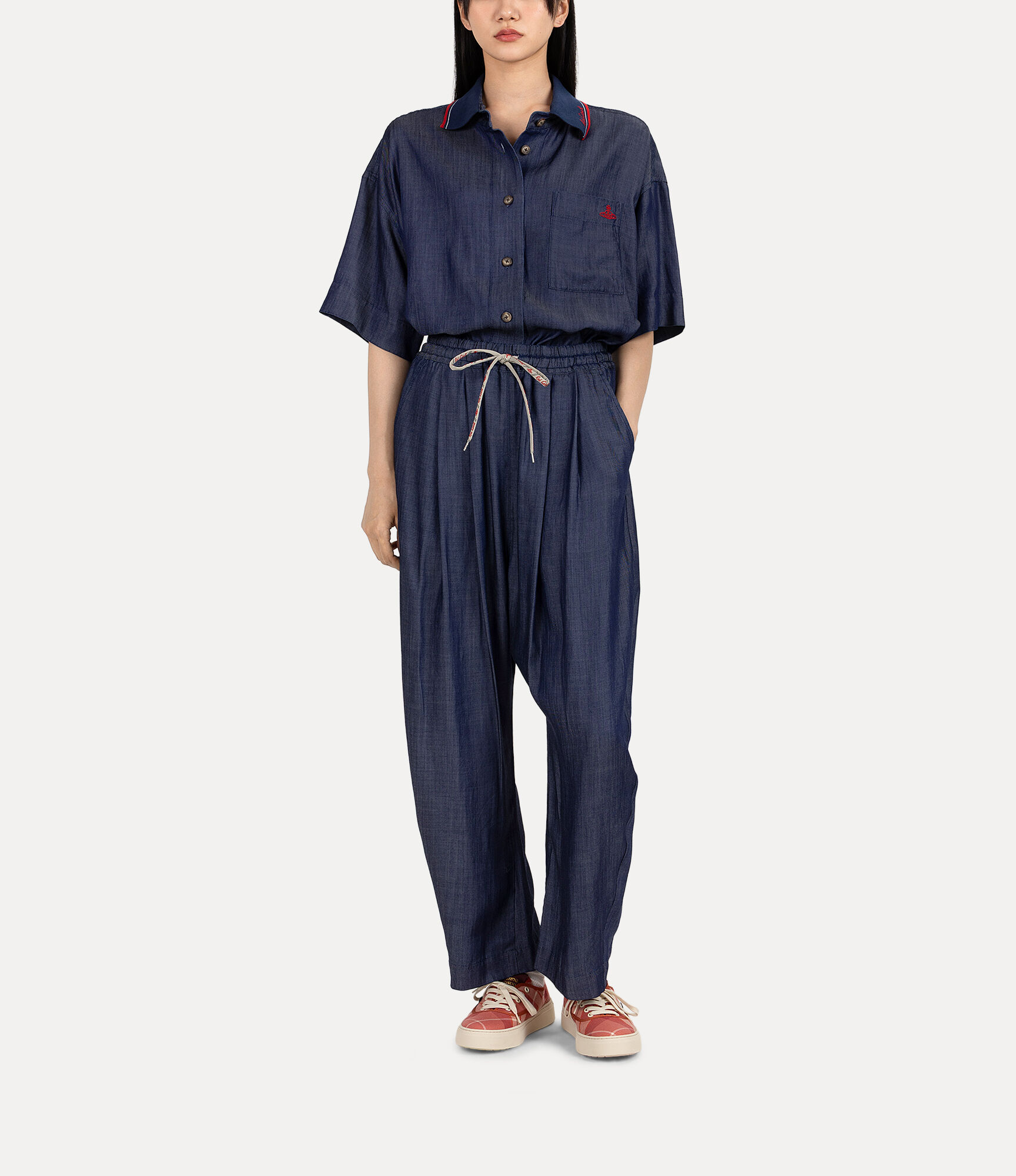 Tencel Bright Denim Shirt  large image number 2