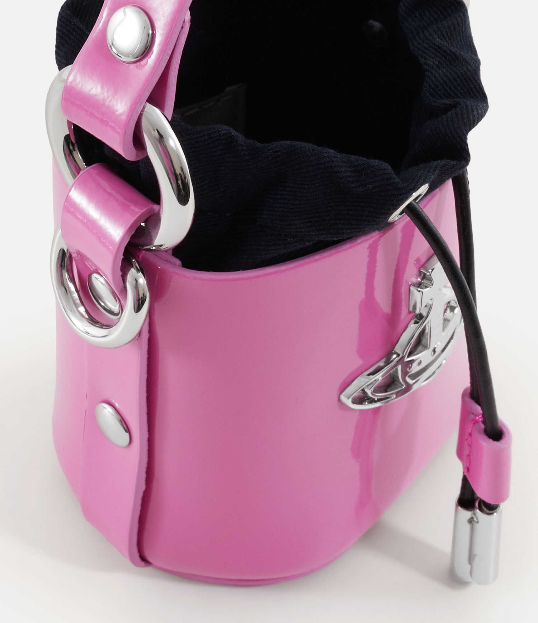 Shiny Patent Mini Daisy Bag  large image number 2