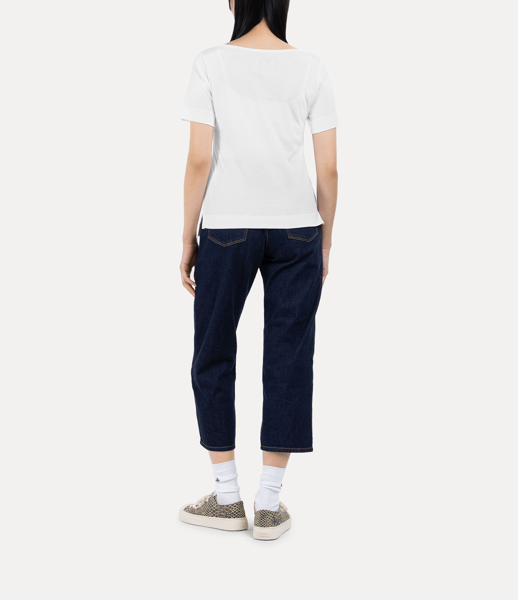Half and Half Round T-shirt  large image number 3