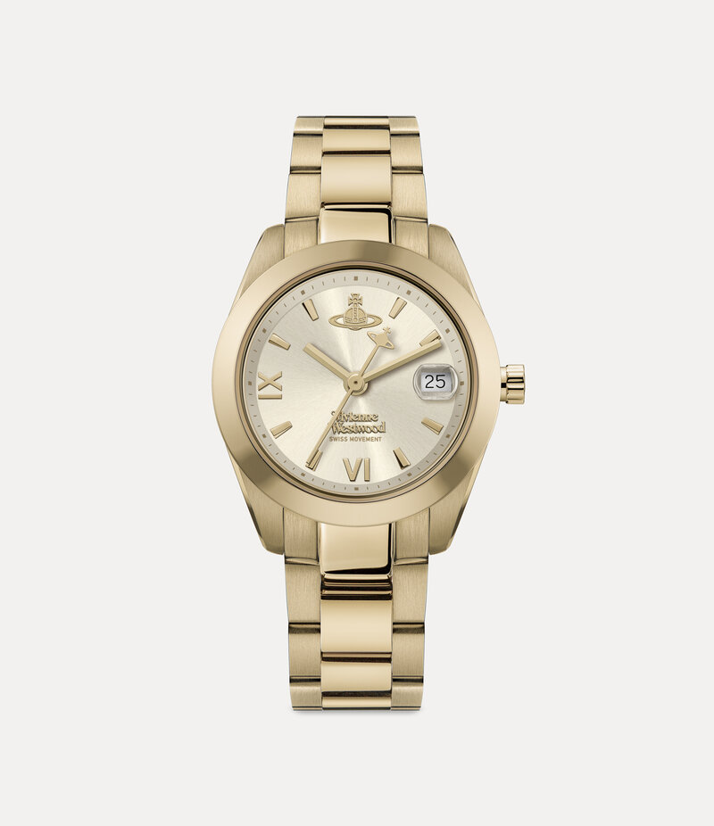 Vivienne Westwood Fenchurch Watch in Champagne Gold