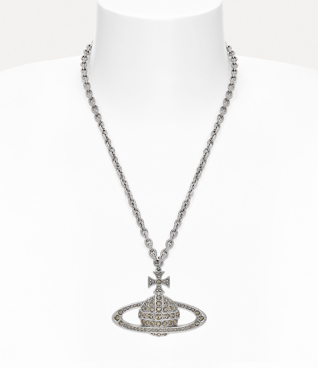 Man. Bas Relief Pendant Necklace  large image number 2