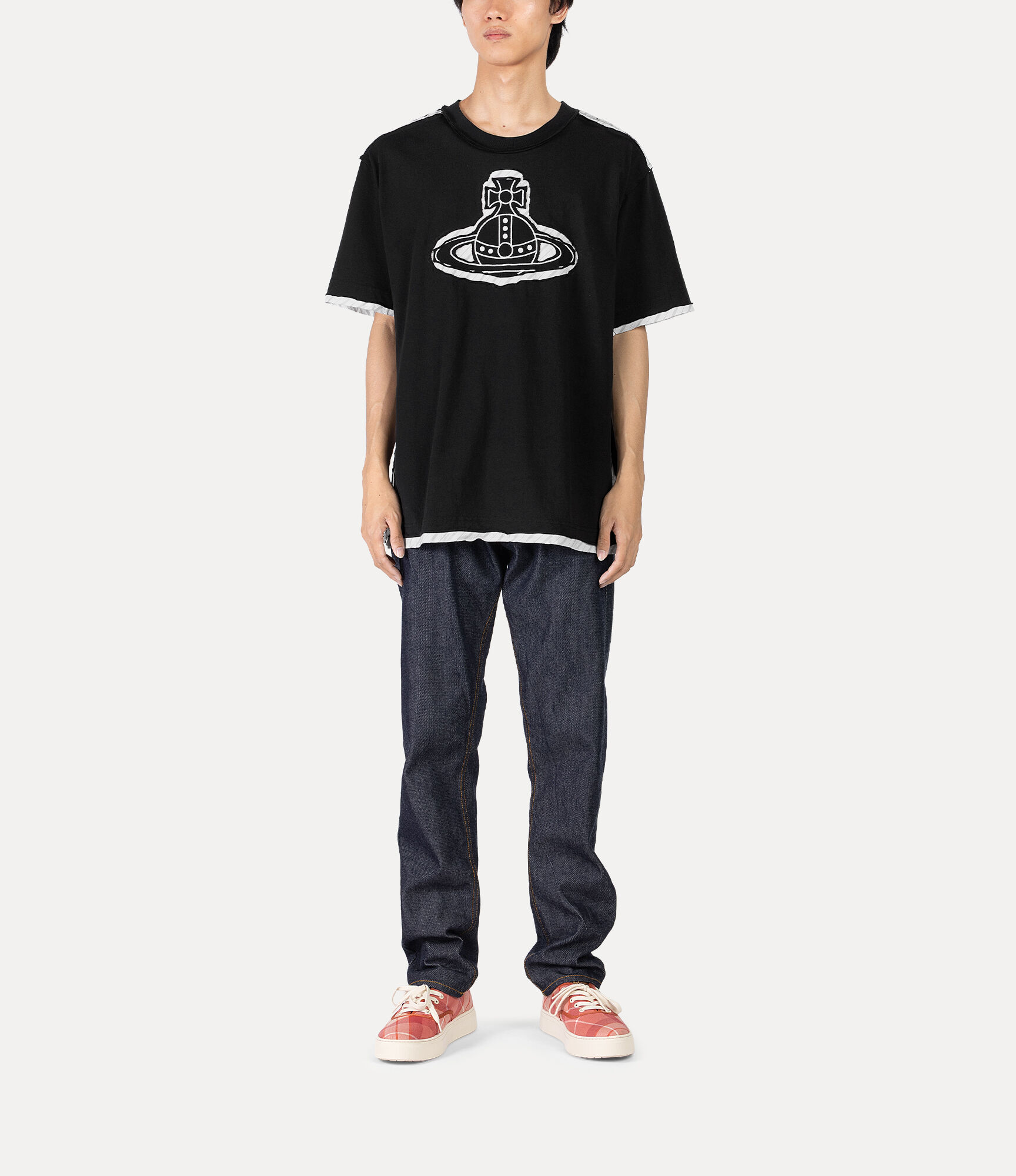 Orb Stripe Relax T-Shirt  large image number 2