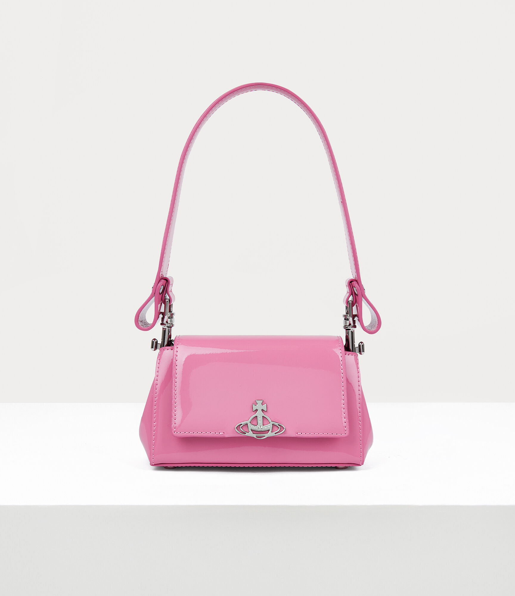 Hazel Small Handbag in pink | Vivienne Westwood®