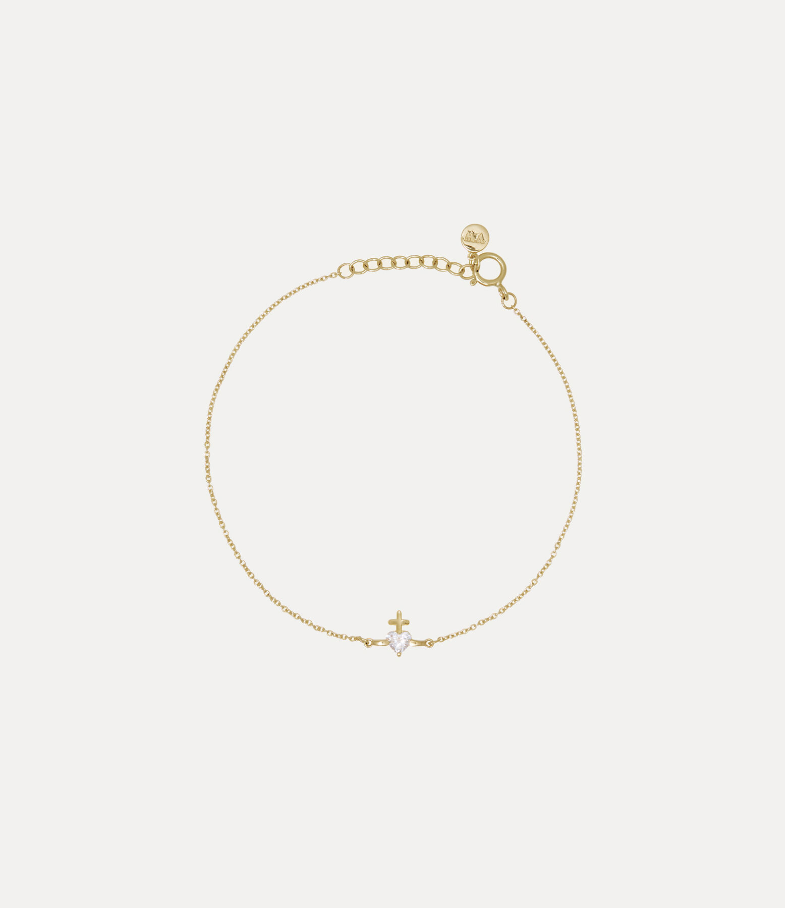 Valentine’s Gold Heart Bracelet
