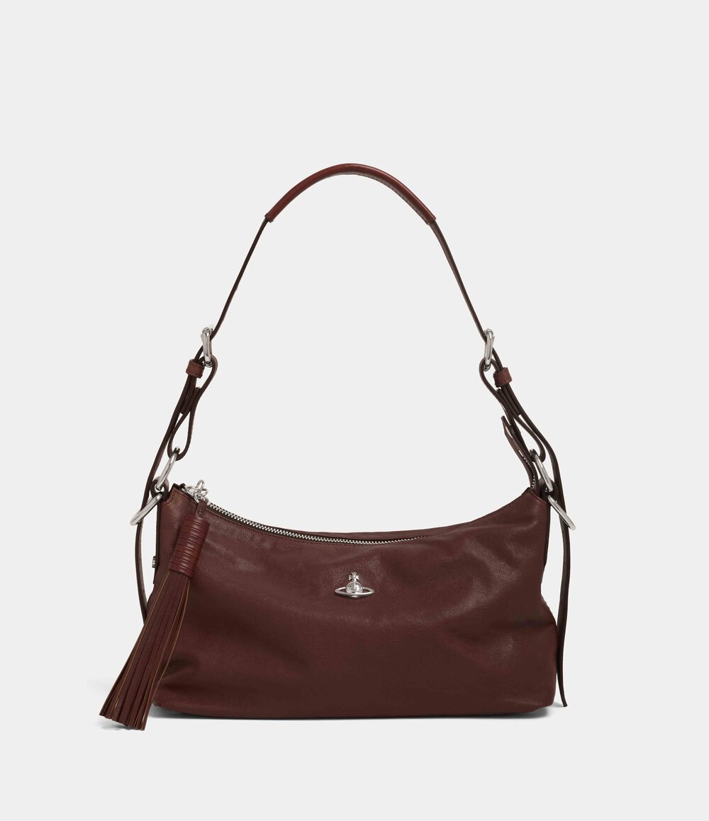 Vivienne Westwood Emma Shoulder Bag in Chestnut