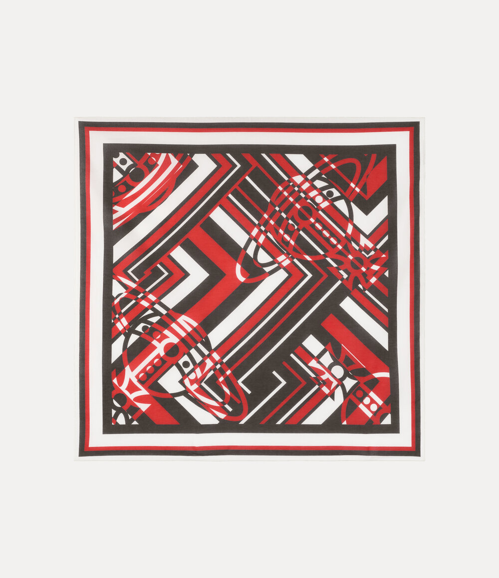 Vivienne Westwood Twisted Column Handkerchief Twisted Column in red