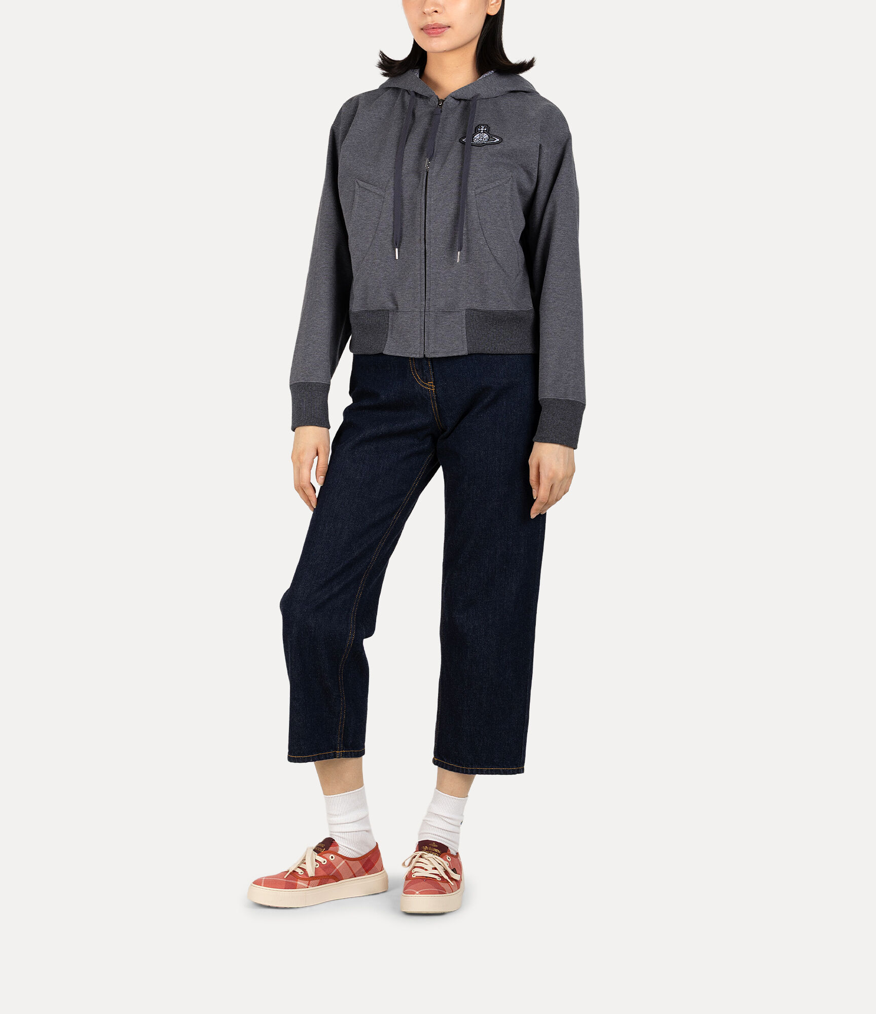 Bonding Jersey Orb Zip Hoodie  large image number 2