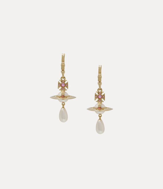 Vivienne Westwood Aã¯da Earrings Gold-rose Gold-rose Women