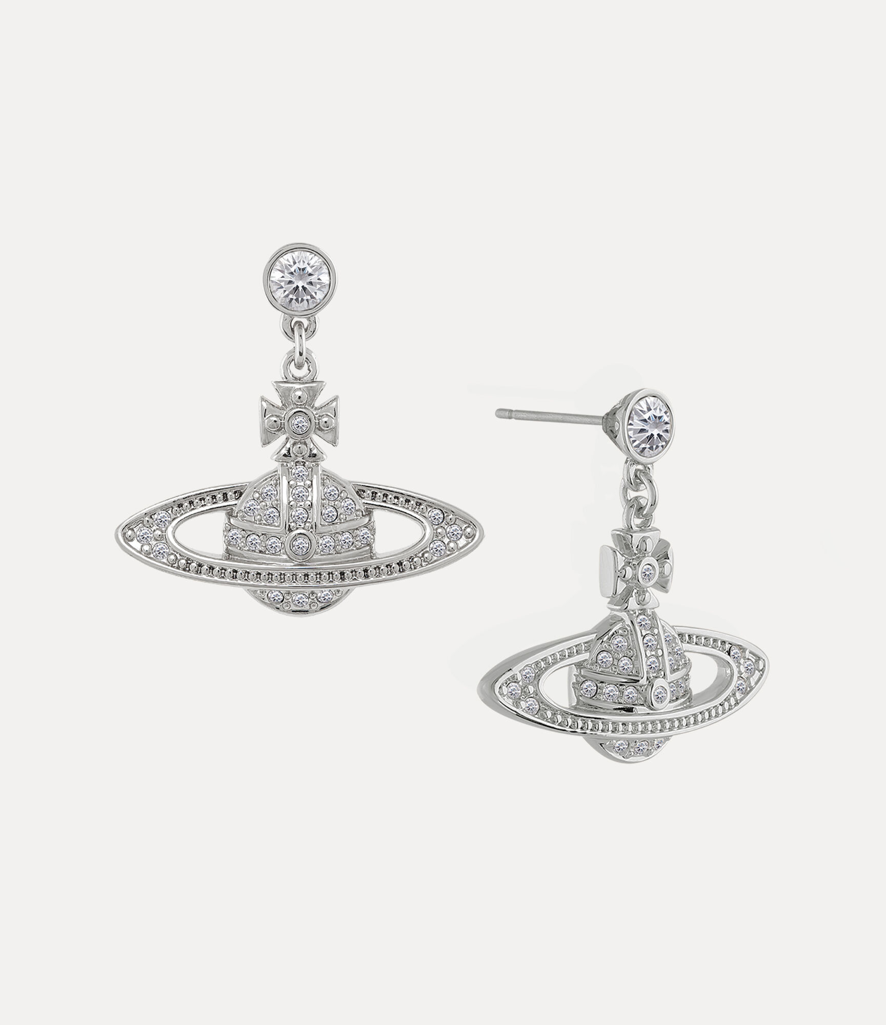Mini Bas Relief Drop Earrings
