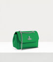 Saffiano biogreen small purse with chain large image numéro 4