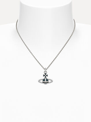 Man. Mayfair Bas Relief Pendant Necklace 
