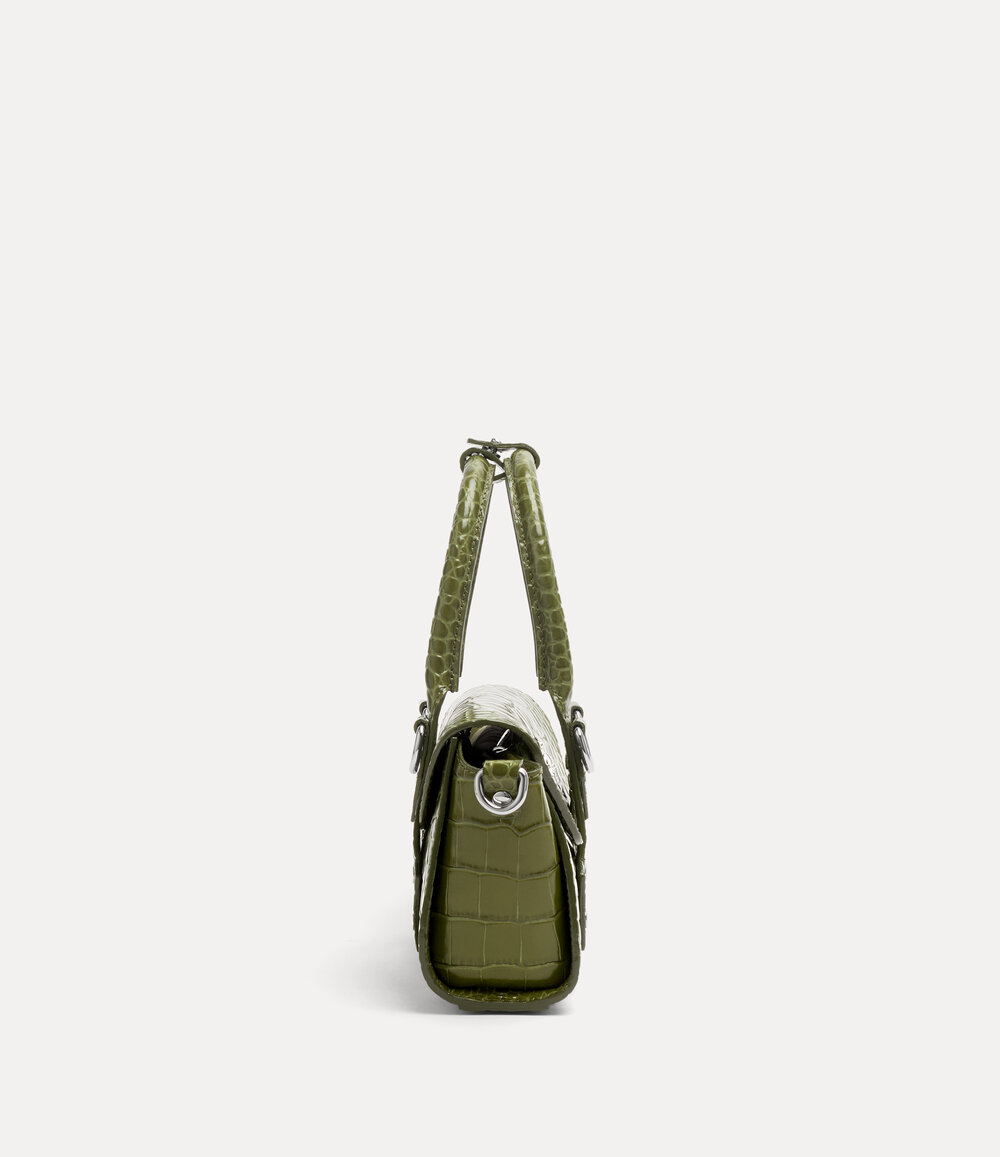Vivienne Westwood Bettina Mini Crossbody in Khaki, view 2