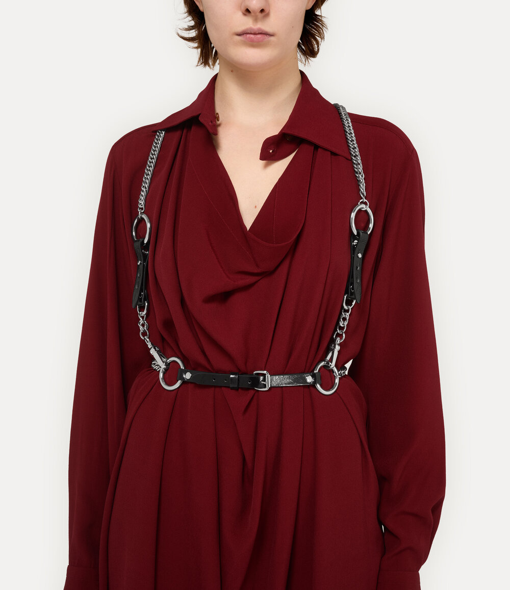 Vivienne Westwood Medallion Chain Harness, view 2
