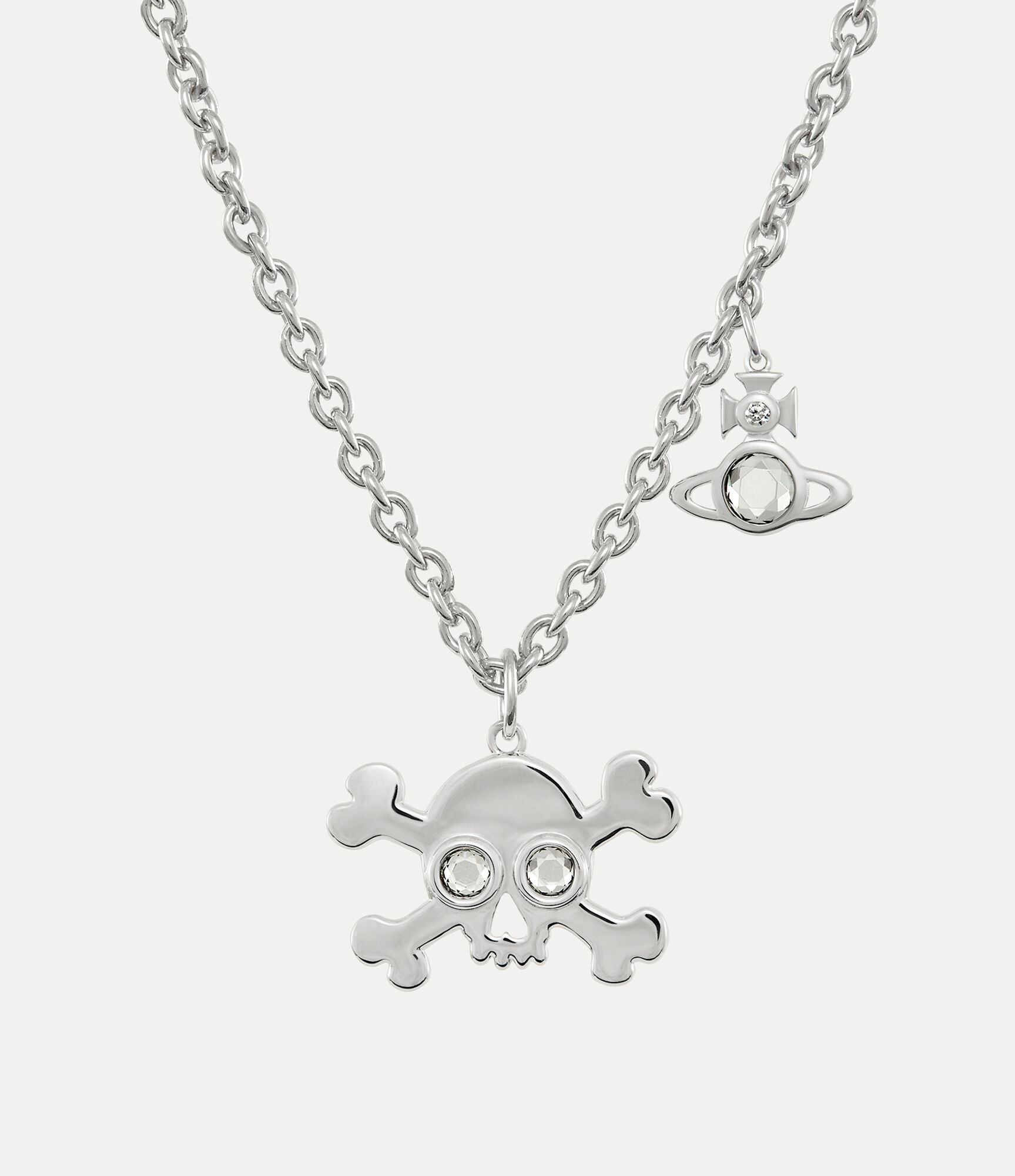 Man. Franklin Skull Pendant Necklace