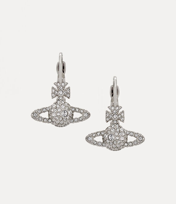 Vivienne Westwood Grace Bas Relief Earrings In Metallic