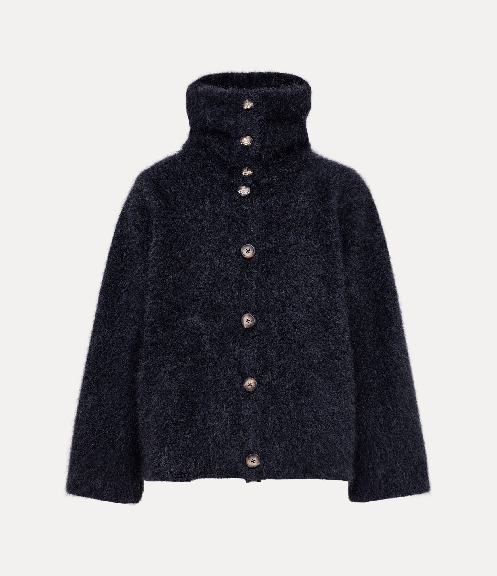 Pure Cashmere Snood Cardigan 