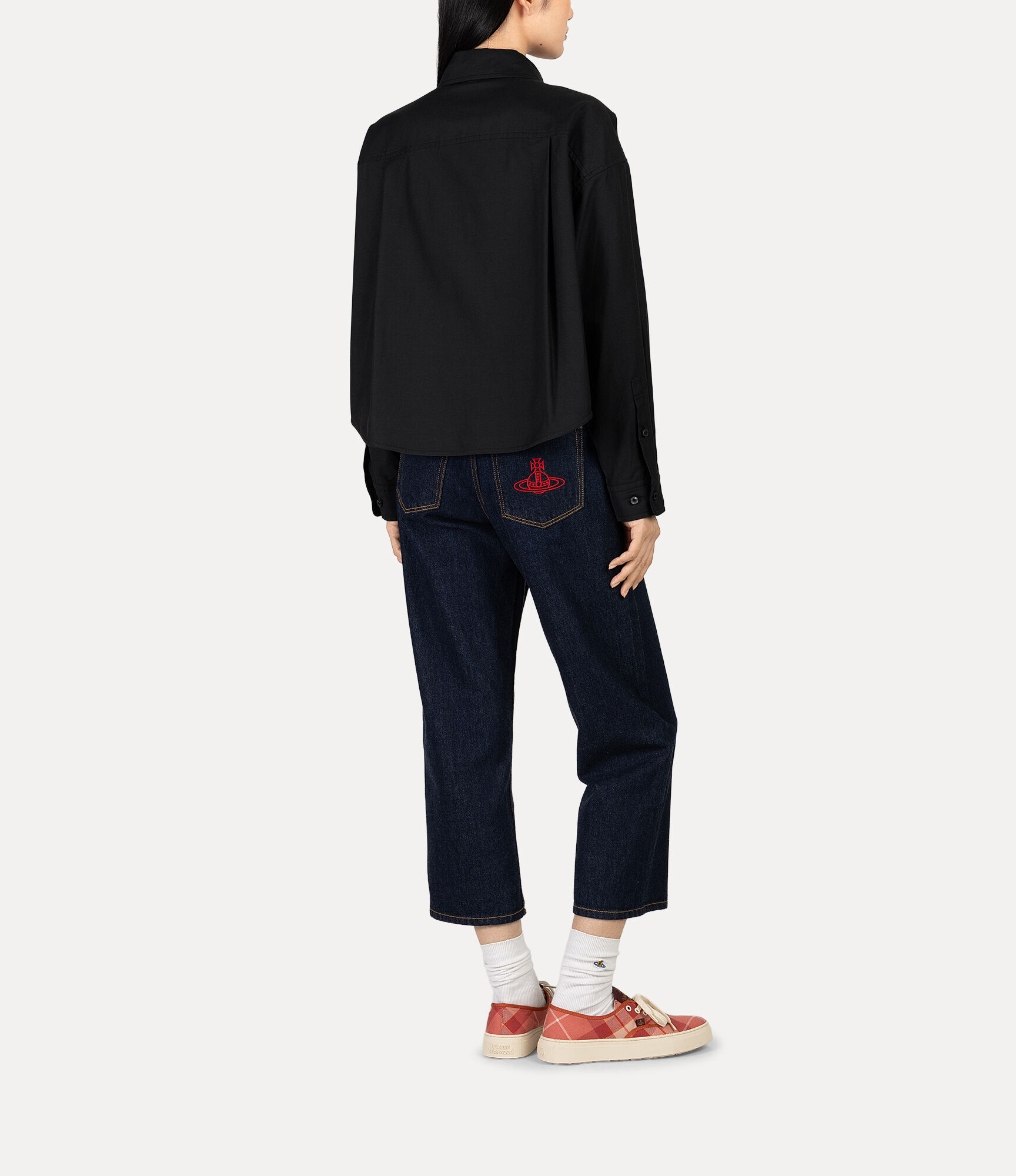 Organic Oxford Cropped Shirt  large image number 3