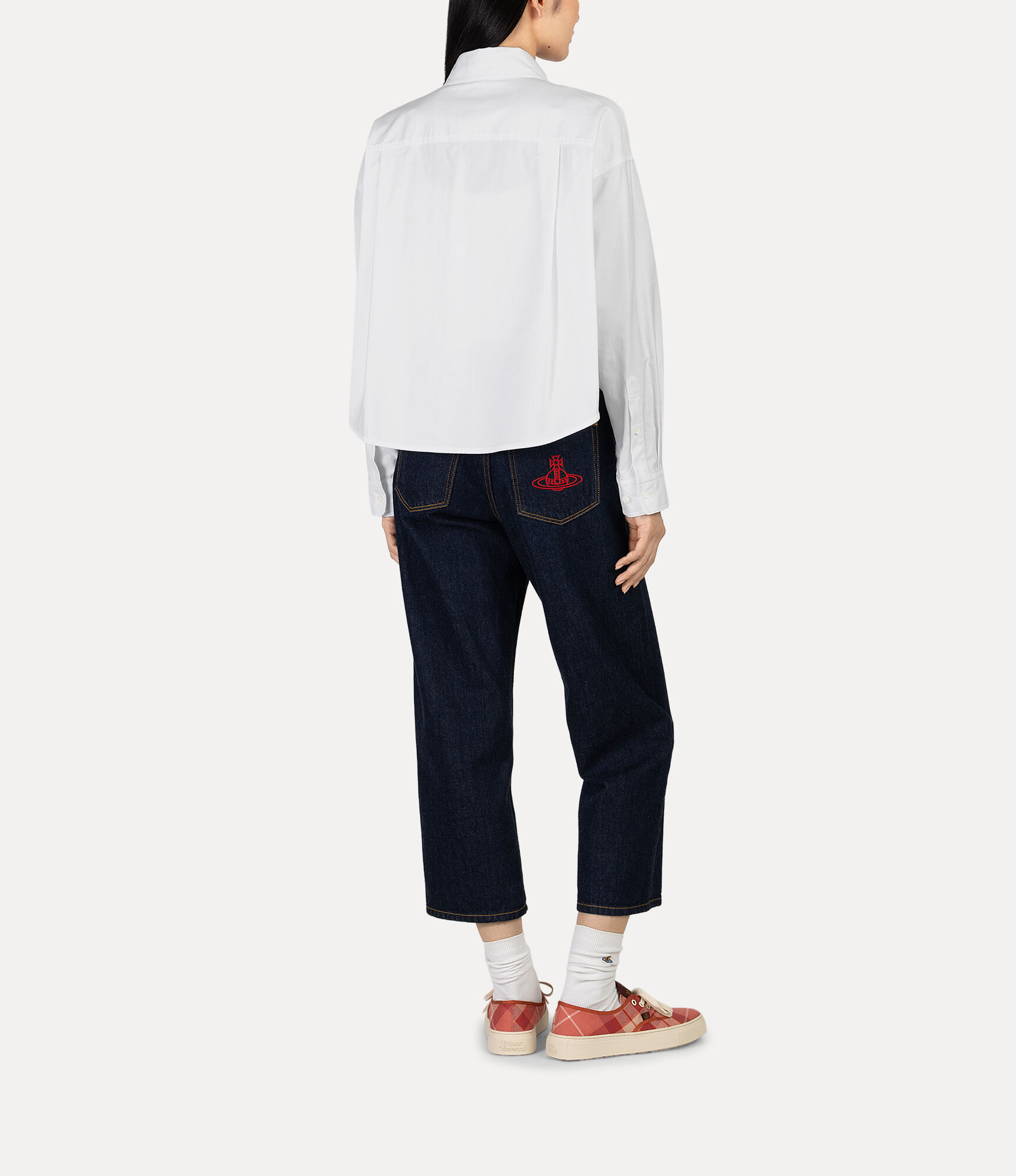 Organic Oxford Cropped Shirt  large image number 3