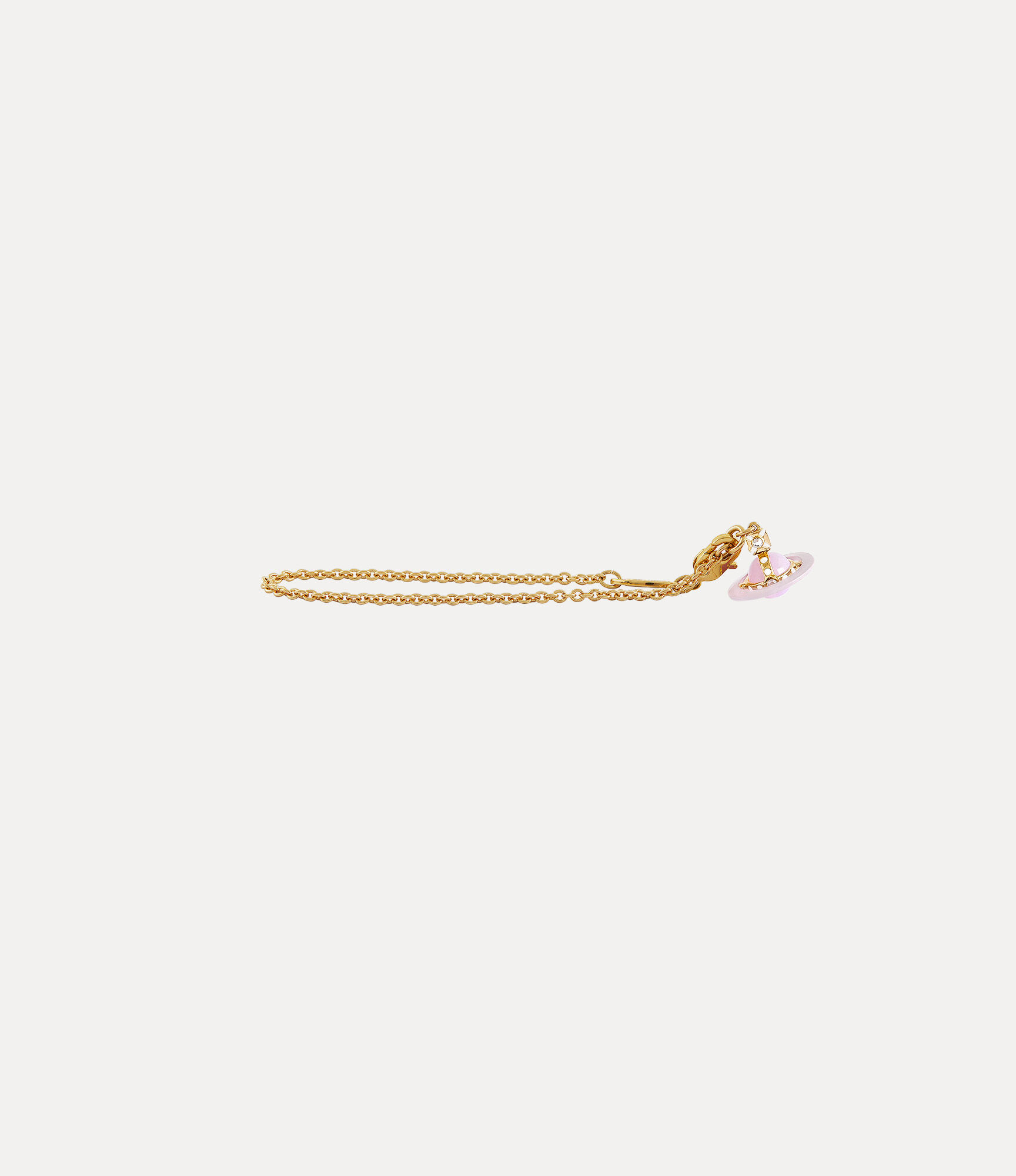Petite Original Orb Bracelet in GOLD-PALE-PINK-OPAQUE-WHITE-Enamel