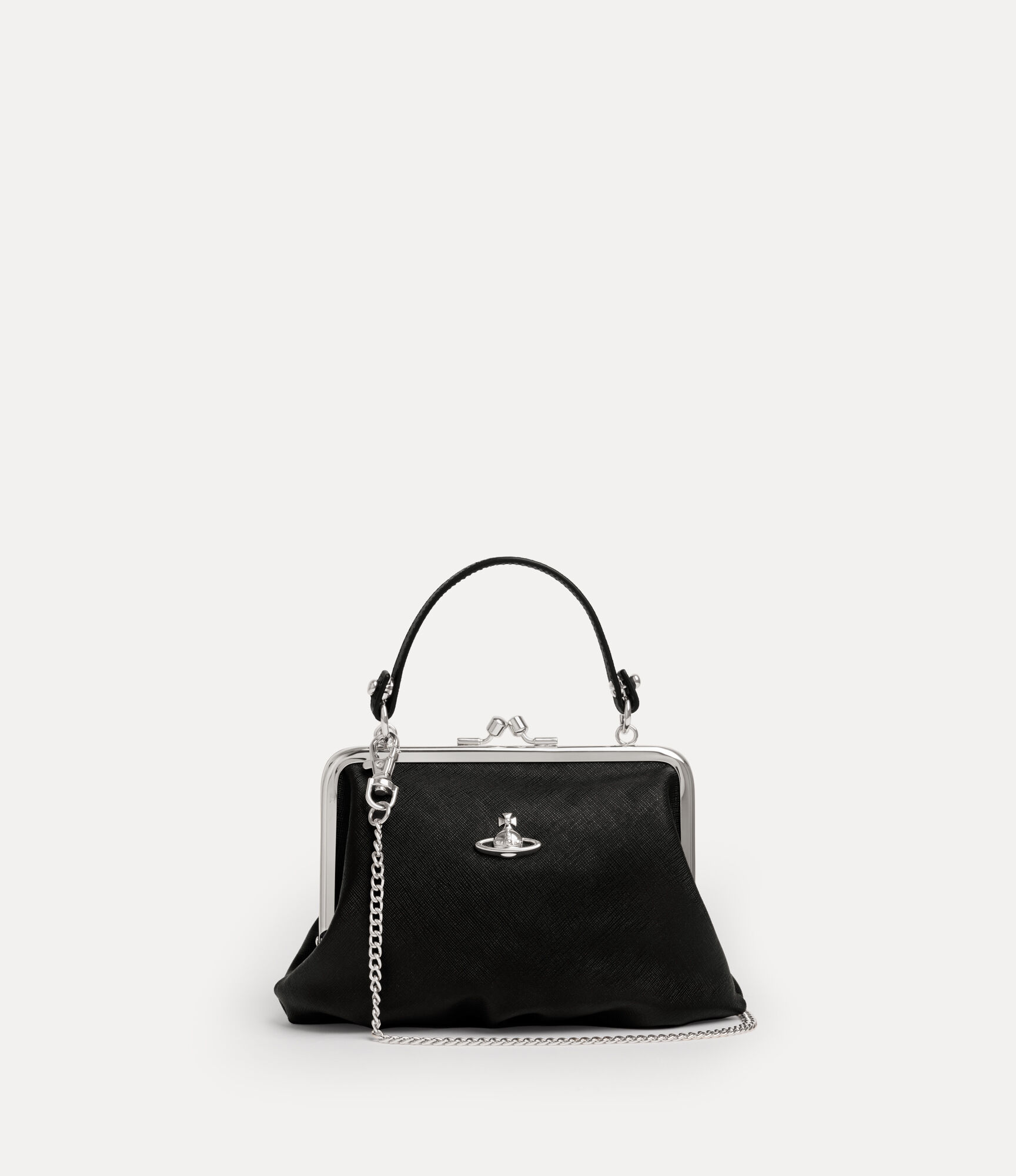 Granny がま口バッグ - ブラック | Vivienne Westwood®