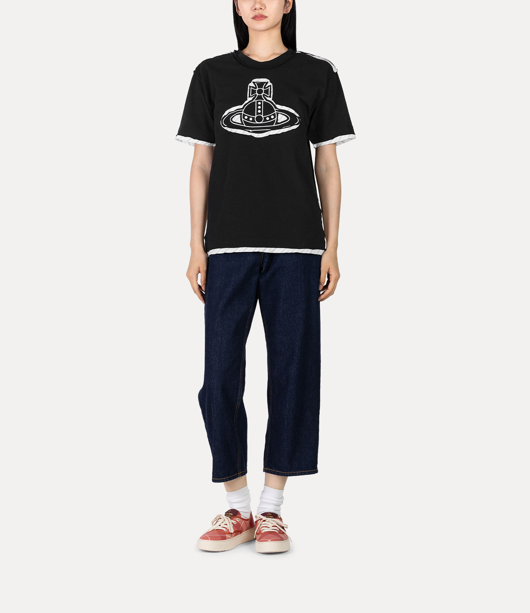 Orb Stripe Relax T-Shirt  large image number 5